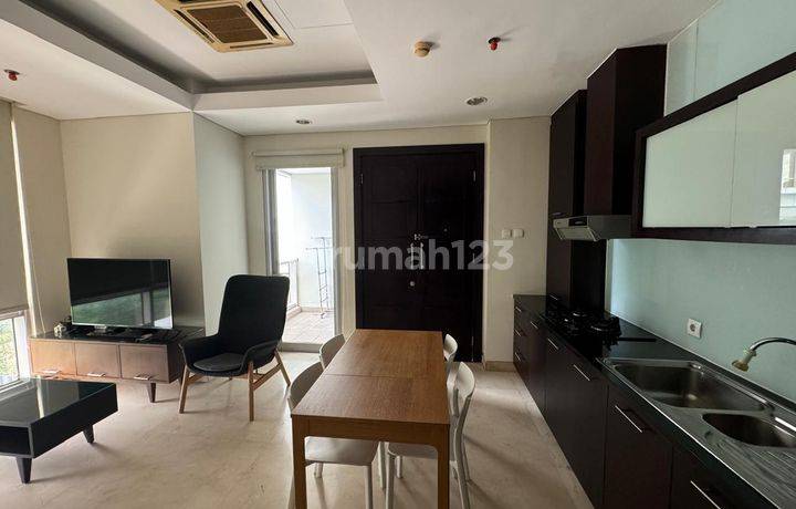 Disewakan Apartemen The Masterpiece Fully Furnished Luas 83m2 View City Lantai Rendah