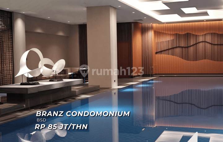 Branz Bsd 1 Bedroom View Cakep Aeon Mall Furnished Bagus