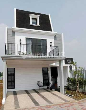 Dijual Rumah Mewah 2 Lantai 7x10 Maison De Wisteria 5 Menit Dari Aeon Mall, Metland Menteng, Cakung