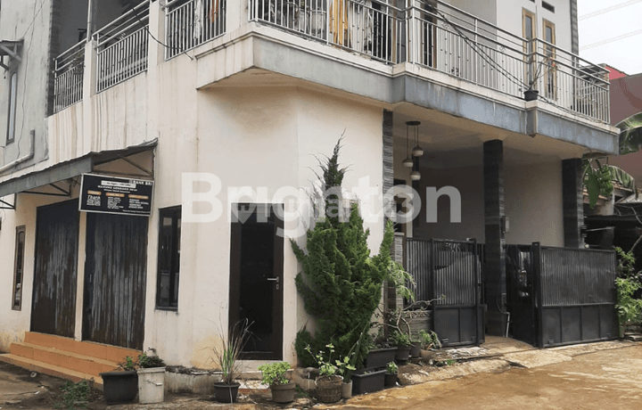 Dijual cepat rumah culdesak di Cikeas Gardenia bonus kios (warung) di lt 1 