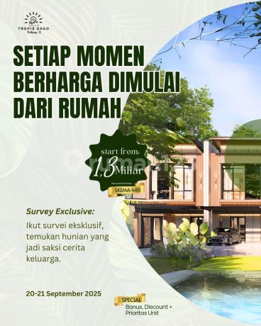 Rumah Mewah Pemandangan Bukit Hijau