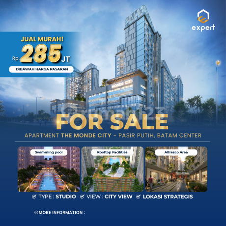 Dijual Apartemen The Monde City Pasir Putih Batam Center Dijual Apartemen The Monde City Pasir Putih Batam Center