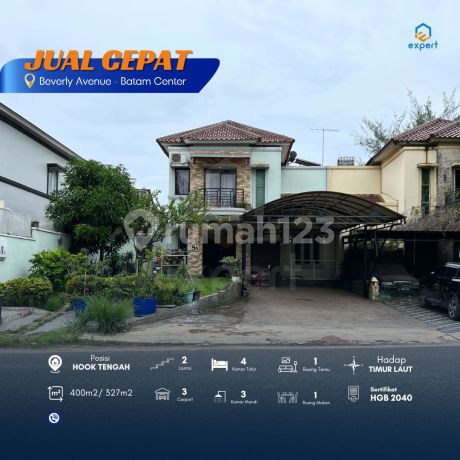 Dijual Cepat Rumah Beverly Avenue Batam  Center