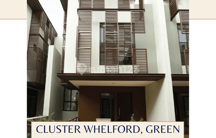 DII JUAL CLUSTER WHELFORD, GREENWICH PARK - BSD CITY