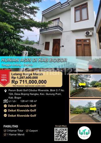 Rumah Megah 2 Lantai Nyaman di Bukit Golf Cibubur Rumah Megah 2 Lantai Nyaman di Bukit Golf Cibubur