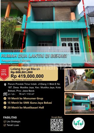 Rumah 2Lantai Tengah Pemukiman Nyaman dan Murah di Bekasi Rumah 2Lantai Tengah Pemukiman Nyaman dan Murah di Bekasi