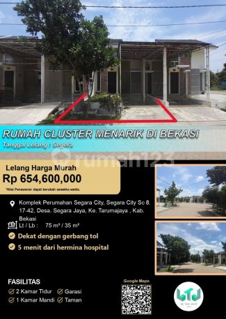 Rumah Cluster Bagus Menarik Nyaman di Bekasi Rumah Cluster Bagus Menarik Nyaman di Bekasi