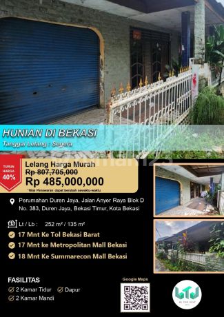 Residential House Strategically Located in Duren Jaya Housing, Bekasi
