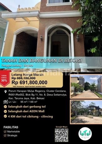 Sturdy Mediterranean House Affordable Price Harapan Mulya Regency Sturdy Mediterranean House Affordable Price Harapan Mulya Regency
