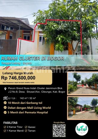 Rumah Cluster Asri Aman Perum Grand Nusa Indah Bogor Rumah Cluster Asri Aman Perum Grand Nusa Indah Bogor