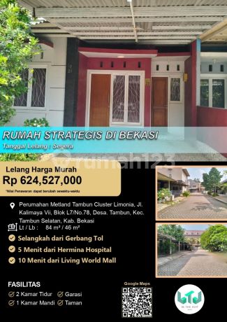 Ready-to-Live Minimalist House Strategically Located in Metland Tambun