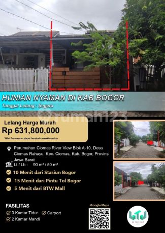 Hunian Minimalis Nyaman dan Aman di Kabupaten Bogor