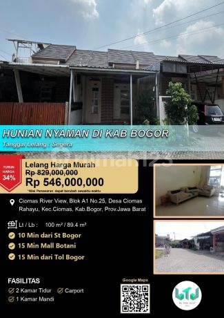 Hunian Nyaman Minimalis Siap Huni di Ciomas Bogor