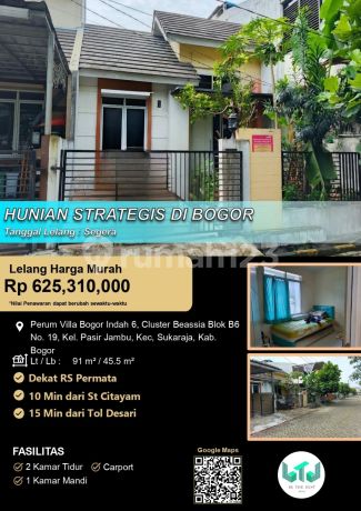 Strategic Minimalist Residence Villa Bogor Indah 6 Strategic Minimalist Residence Villa Bogor Indah 6