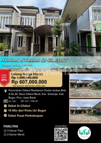 Comfortable 2-Story Modern Minimalist Residence in Cilebut Comfortable 2-Story Modern Minimalist Residence in Cilebut