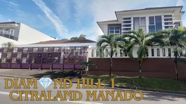 Dijual Rumah Mewah di Diamond Hill Utama Citraland Manado No.3537