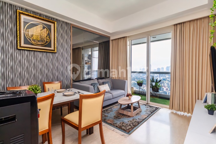 For Rent Apartment Menteng Park 2 Bedrooms Furnished High Floor Ready To Move In