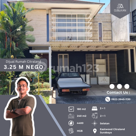 Citraland Cluster Grand Eastwood Dijual Rumah
