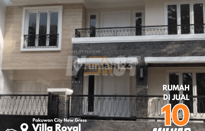 Rumah Premium Baru di Pakuwon City Villa Royal, Surabaya