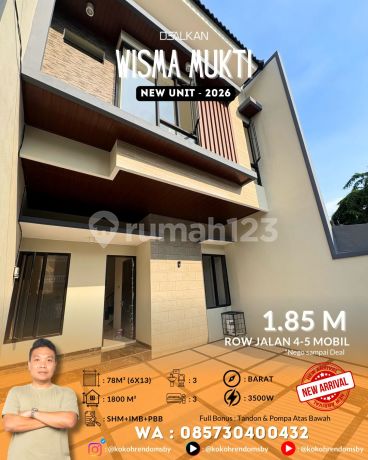 Wisma Mukti - Rumah Baru Siap Huni Wisma Mukti - Rumah Baru Siap Huni