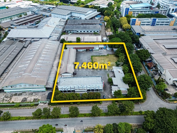 Gudang Strategis JIEP Dibawah NJOP, Luas Tanah 7,460m2, Luas Bangunan 2,016m2, HGBP sampai Mei 2042 Gudang Strategis JIEP Dibawah NJOP, Luas Tanah 7,460m2, Luas Bangunan 2,016m2, HGBP sampai Mei 2042