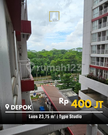 For Sale 1 Unit Apartment Taman Melati - Fully Furnished Studio Type