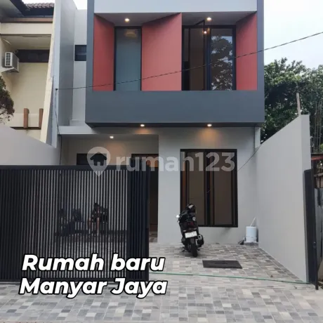 Rumah Baru Mewah Manyar Jaya HGB 2 Lantai Rumah Baru Mewah Manyar Jaya HGB 2 Lantai
