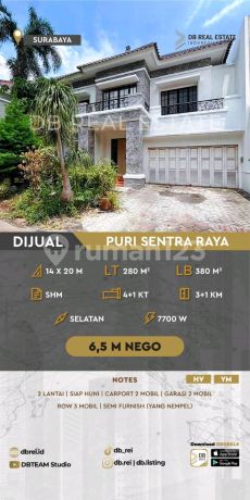 Jual Rumah Puri Sentra Raya