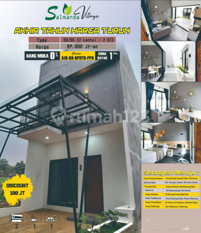 Dapatkan Rumah Impianmu di Salmanda Village Modal 1 Juta, Free Surat-Surat! Dapatkan Rumah Impianmu di Salmanda Village Modal 1 Juta, Free Surat-Surat!