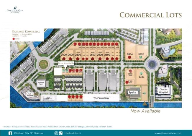 Kavling Komersil Di Citraland City Losari,makassar Kavling Komersil Di Citraland City Losari,makassar