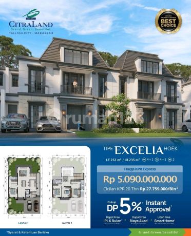 Excelia Hook Rumah Mewah Citraland Tallasa City Makassar