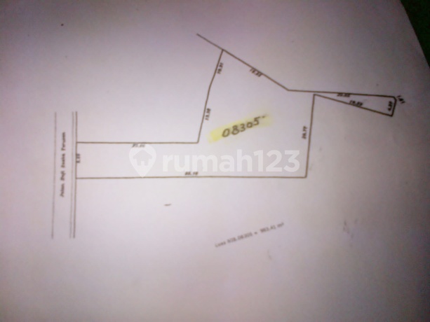 Tanah Kavling Siap Bangun Komplek Walikota Joglo Jakarta Barat