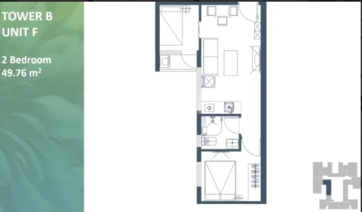 Apartemen Meikarta 2 Bedroom Sangat Murah Bonus AC Jual Cepat