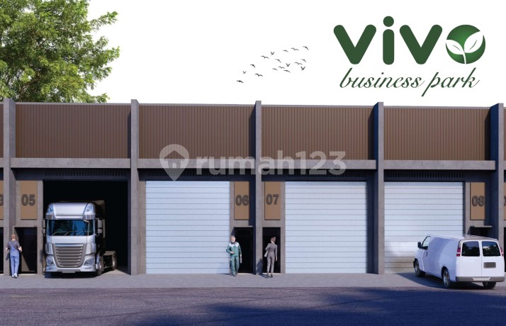 Gudang Murah Vivo Business Park Dekat Bandara dan Tol di Neglasari