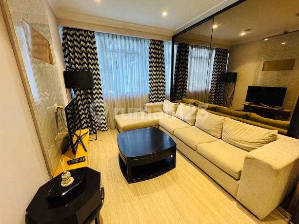 TERMURAH! Disewakan Apartemen Kuningan Place Jakarta Selatan Full furnished, size 65sqm, Low floor