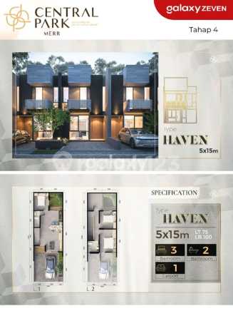 JUAL RUMAH BARU MODERN MINIMALIS CENTRAL PARK MERR JUAL RUMAH BARU MODERN MINIMALIS CENTRAL PARK MERR
