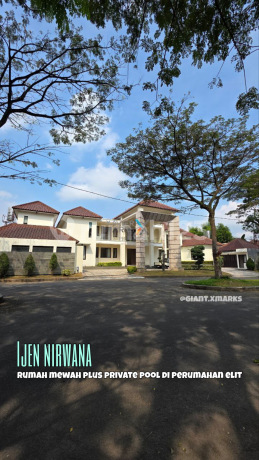 Grand House with Swimming Pool in Ijen Nirwana Klojen