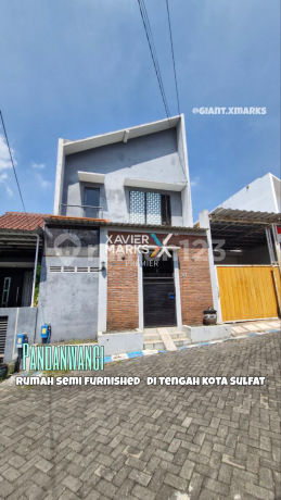 Rumah Semi Furnished 2 Lantai Di Pandanwangi Sulfat 