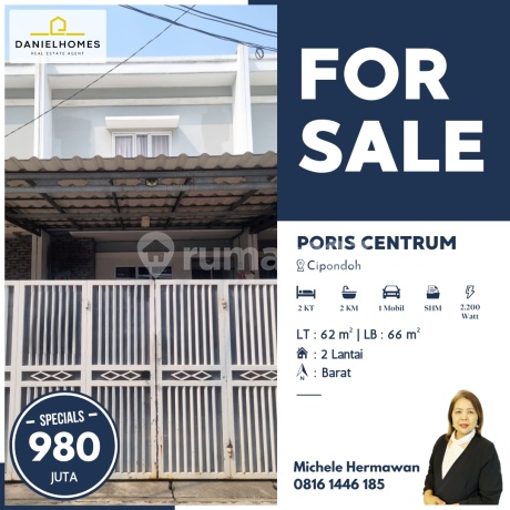 Dijual Cepat - Poris Centrum Cipondoh, 2 Lantai di Kawasan Strategis dengan Lingkungan Nyaman Dijual Cepat - Poris Centrum Cipondoh, 2 Lantai di Kawasan Strategis dengan Lingkungan Nyaman
