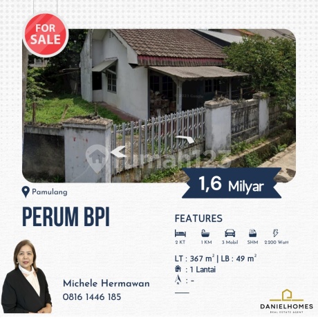 Hunian Strategis di Pamulang - Perum Bpi, Dipusat Pamulang Tangerang Selatan Akses Mudah ke Tol Hunian Strategis di Pamulang - Perum Bpi, Dipusat Pamulang Tangerang Selatan Akses Mudah ke Tol