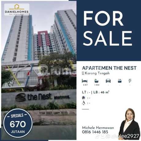 Dijual Cepat - Apartemen 2Br The Nest Karang Tengah,Akses Mudah ke Jakarta, Tangerang, & Area Bisnis Sekitar. Lingkungan Hidup dan Berkembang. Dijual Cepat - Apartemen 2Br The Nest Karang Tengah,Akses Mudah ke Jakarta, Tangerang, & Area Bisnis Sekitar. Lingkungan Hidup dan Berkembang.