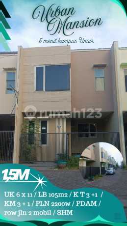 Dijual Rumah Siap Huni di Urban Mansion Surabaya Dijual Rumah Siap Huni di Urban Mansion Surabaya