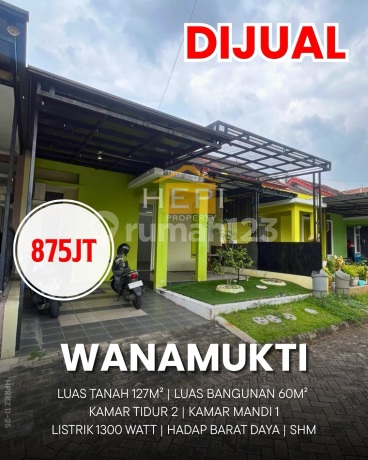 Rumah Murah 1 Lantai Di Cluster Wanamukti Semarang Rumah Murah 1 Lantai Di Cluster Wanamukti Semarang