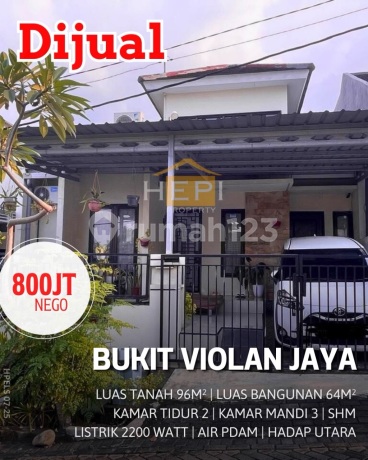 Dijual Rumah Di Bukit Violan Jaya Tembalang Semarang 