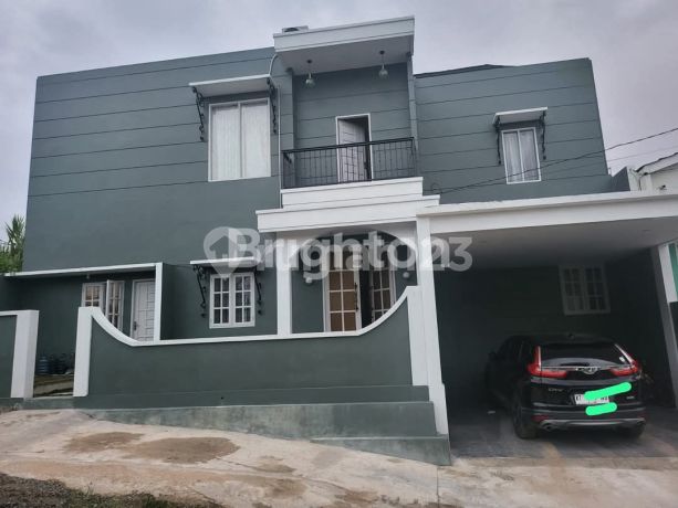 DIJUAL RUMAH BARU 2 LANTAI CANTIK DAN MURAH DI PERUMAHAN ELIT VILLA TAMARA KOTA SAMARINDA