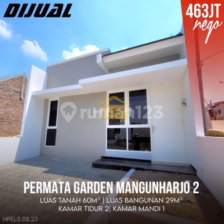Rumah Baru Di Permata Garden Mangunharjo Tembalang