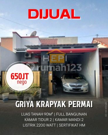 Rumah Siap Huni di Griya Krapyak Permai, Semarang Barat. Dekat Bandara, Dekat Tol. Rumah Siap Huni di Griya Krapyak Permai, Semarang Barat. Dekat Bandara, Dekat Tol.