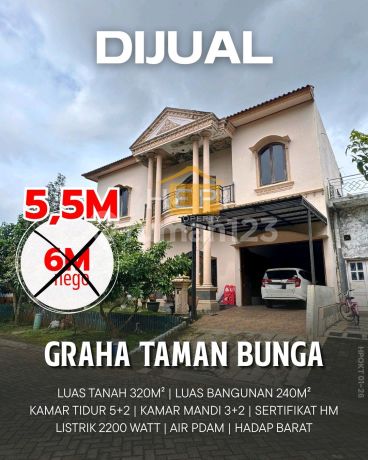 Rumah Bagus Siap Huni di Graha Taman Bunga, Mijen, Bsb City, Ngaliyan, Semarang Barat. Dekat Uptown Mall, Dekat Unika.