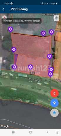 Dijual Cepat Tanah di Pinggir Jalan Raya Daan Mogot KM 16 - Persis Disamping Terminal Bis Kalideres Jakarta Barat