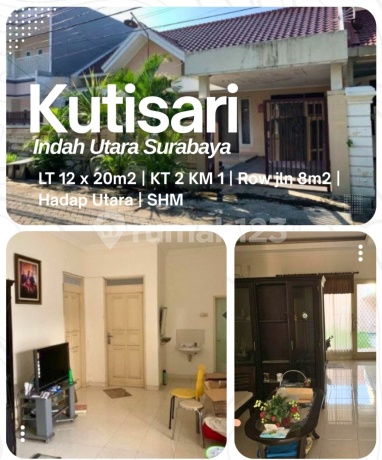 Rumah Bagus Shm Di Kutisari Indah Surabaya